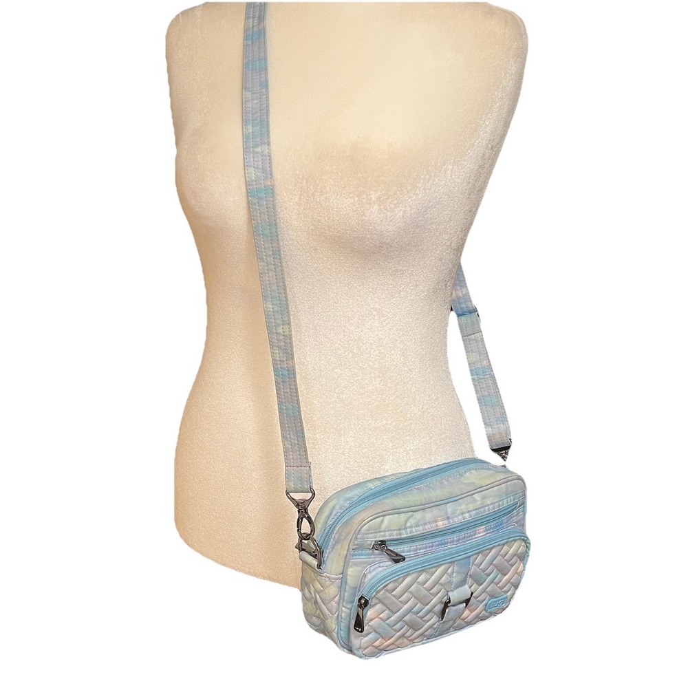 Lug Carousel Crossbody Mystic Sea Glass Pastel RFID Travel Bag Festival Fairy